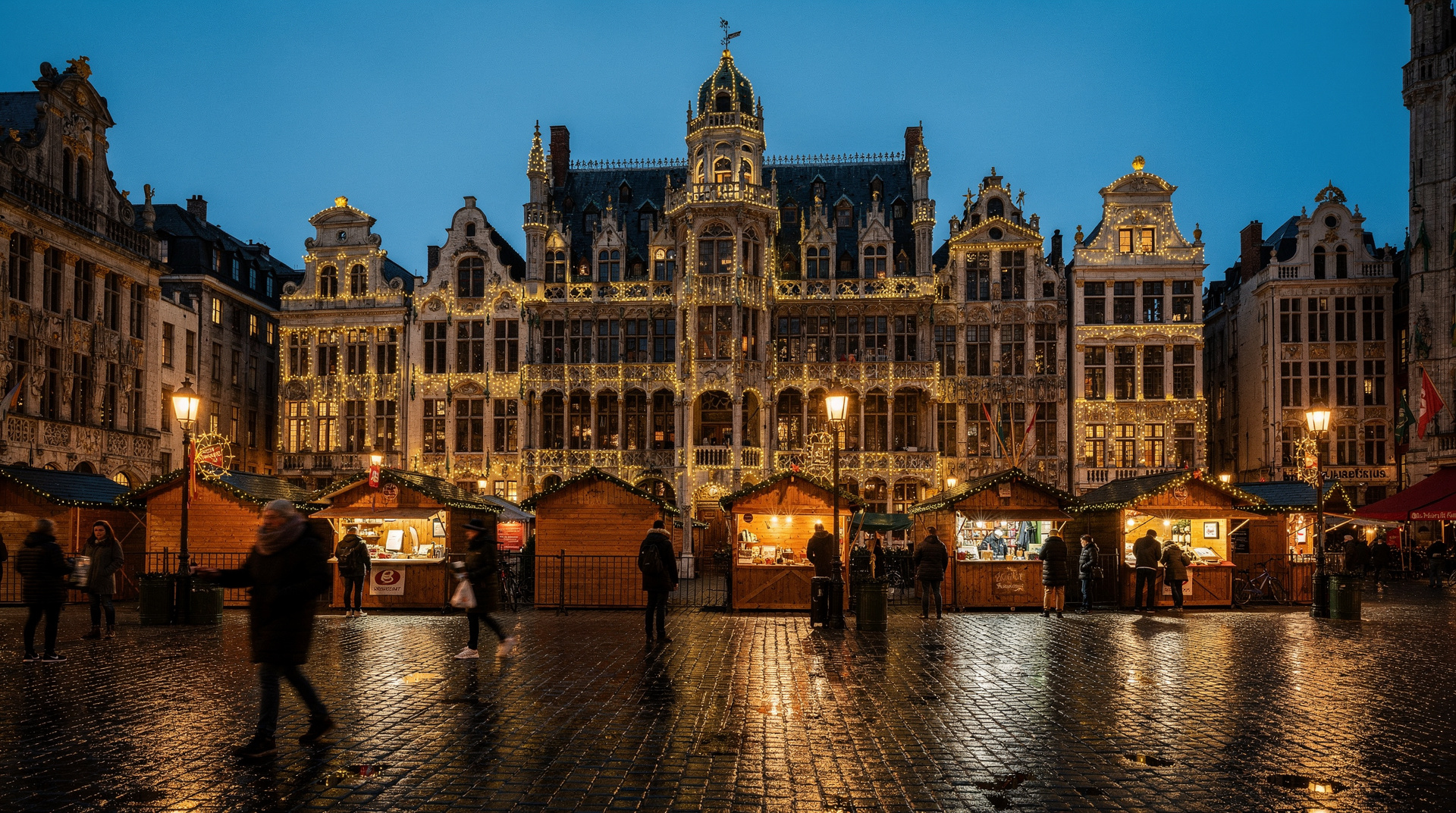 A weekend in Brussels in December — Our December weekend in Brussels — Christmas market lights, mulled wine, cosy be
