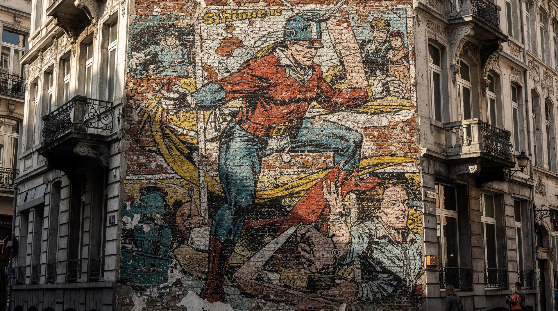 The best comic murals we found in Brussels — We spent a morning hunting Brussels' comic-strip murals. Our favourites — from T