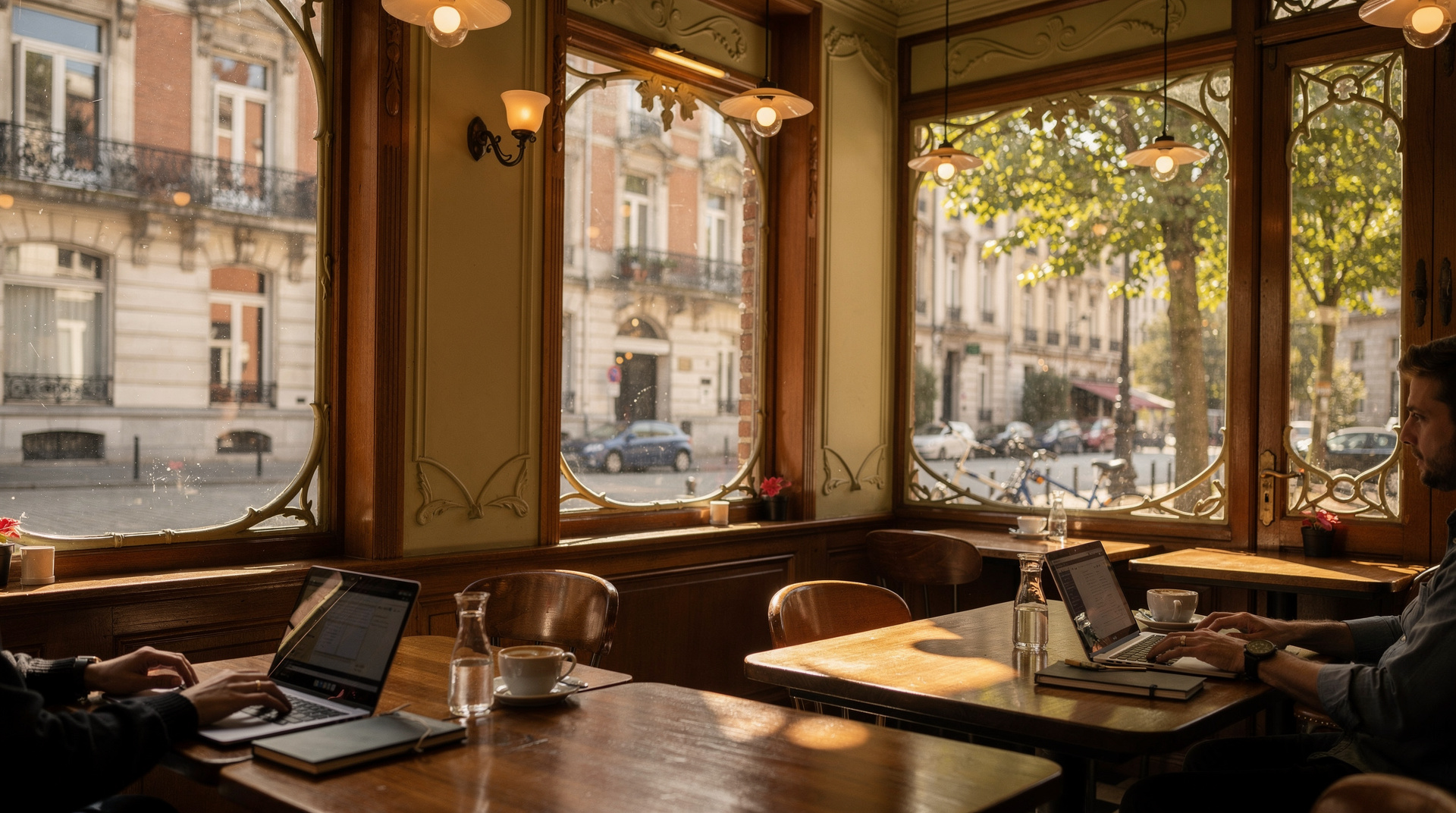 A month as a digital nomad in Brussels — What it's like working remotely from Brussels for a month — wifi and cafés, neig