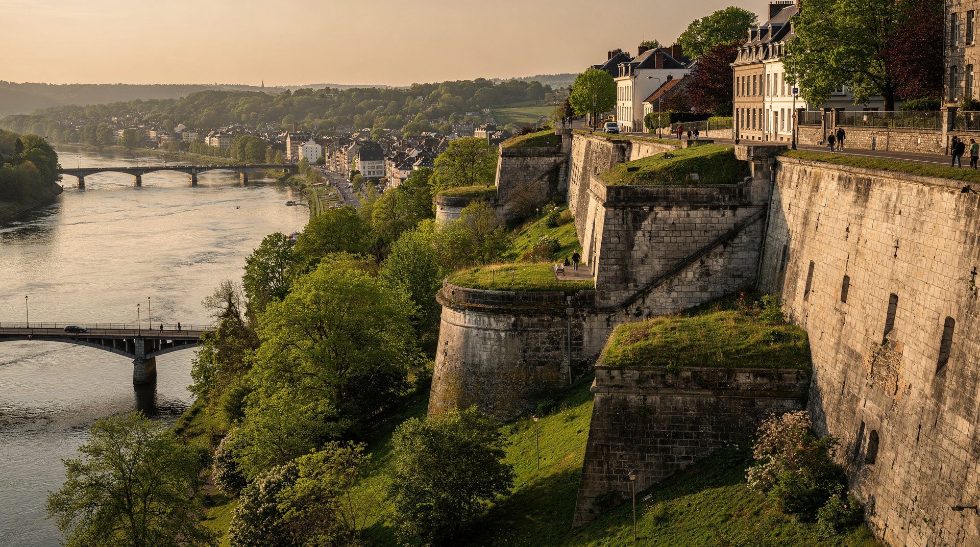 Namur — Wallonia's capital, where the Sambre meets the Meuse