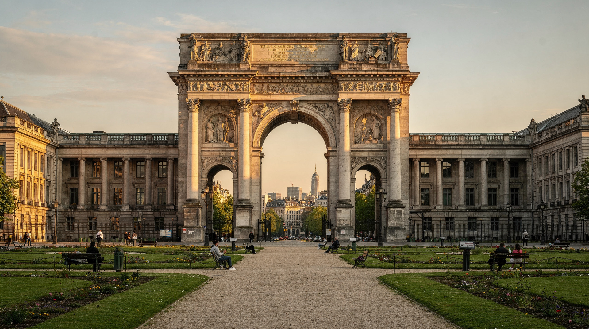 Parc du Cinquantenaire guide: arch, park and museums — A guide to the Parc du Cinquantenaire — Brussels' grand park with its triumphal 