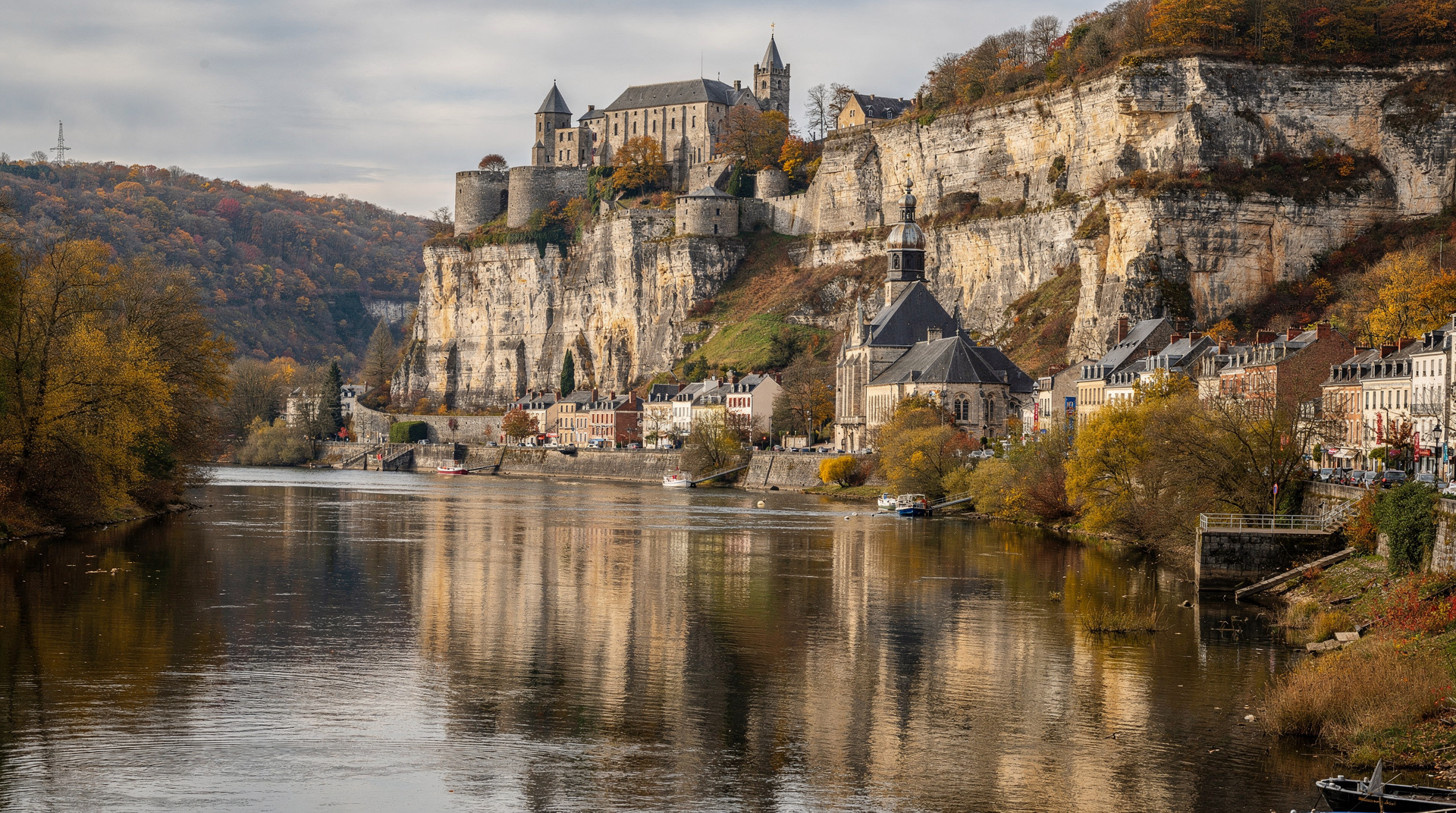 Dinant day trip from Brussels: citadel, river and saxophones