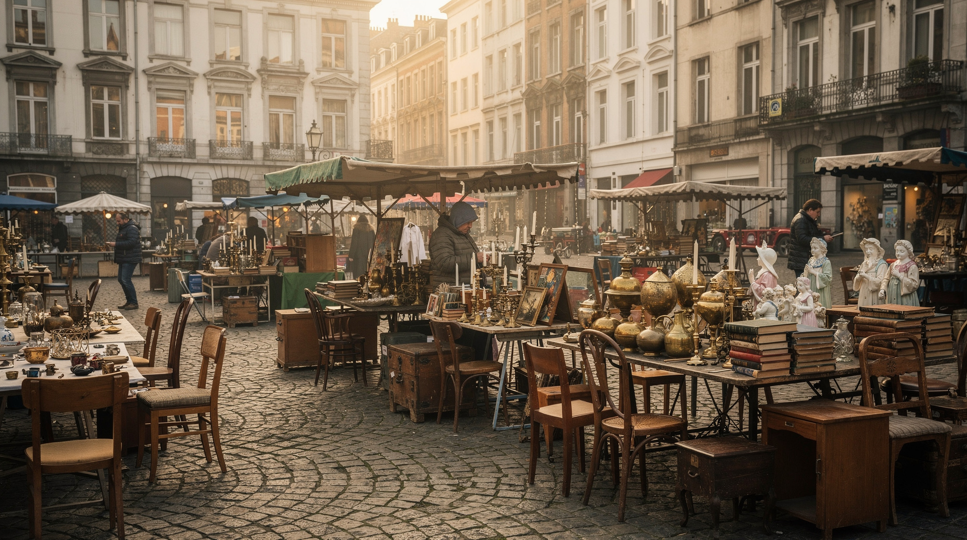 Marolles flea market: Brussels' bric-a-brac heart — The Marolles and its Place du Jeu de Balle flea market — Brussels' daily bric-a-