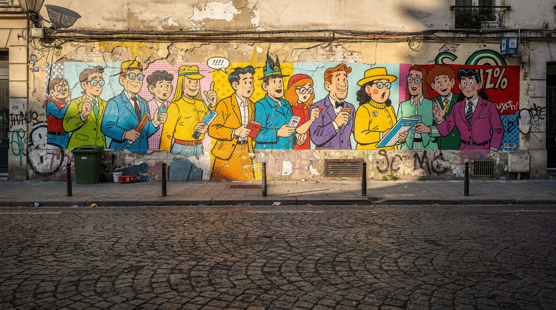 Tintin in Brussels: a fan's guide to Hergé's city — Following Tintin in Brussels — the famous mural, the Comics Art Museum, Hergé's 
