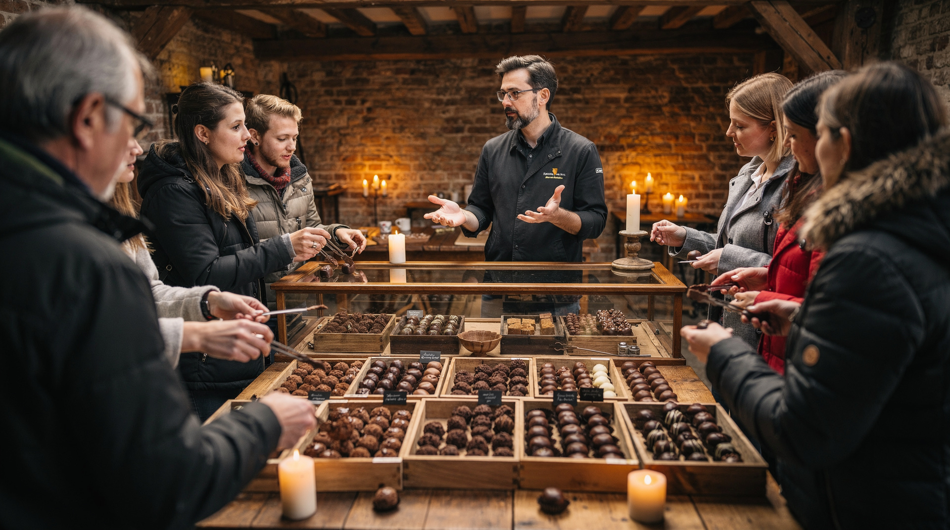 Bruges: Bruges Choco Story Chocolate Museum Guided Tour Wtastings