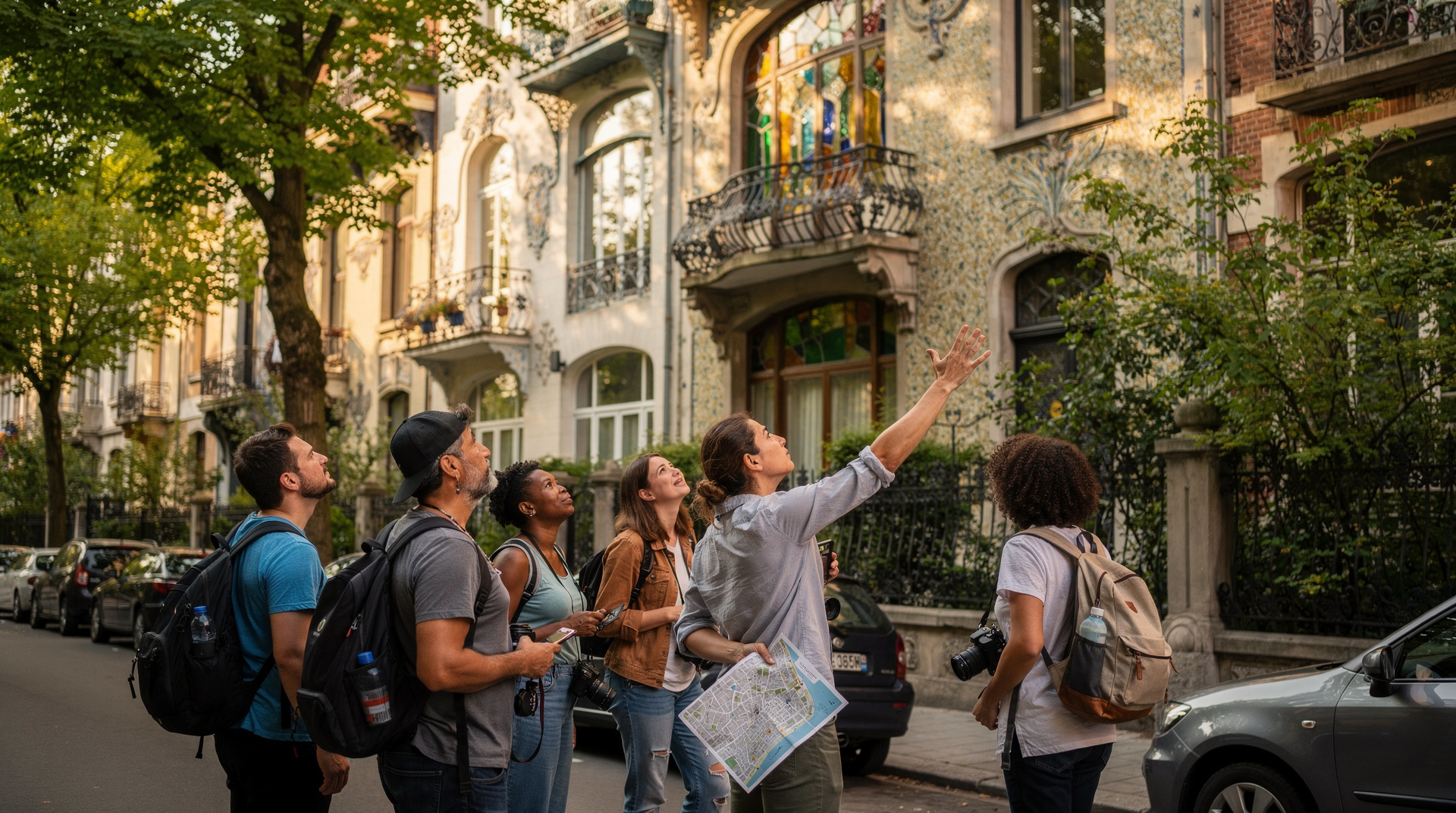 Brussels: Brussels 2 Hours Art Nouveau Walking Tour