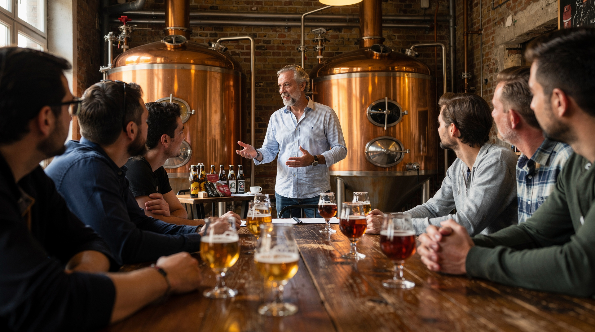 Brussels: Brussels Micro Brewery Distillery Tour Beer Tasting