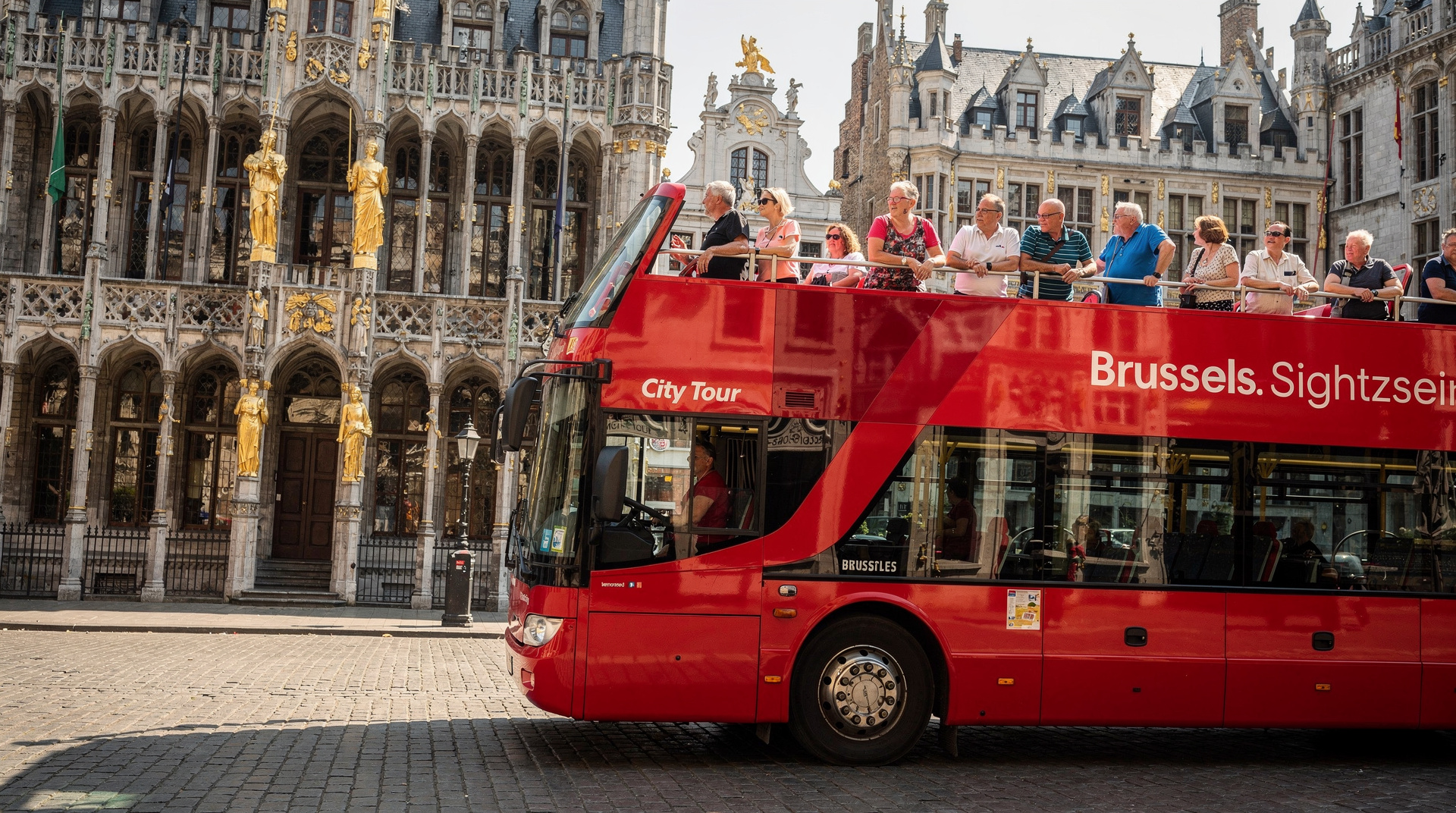 Brussels: Brussels Card 24 48 or 72 Hour Hop on Hop Off Bus