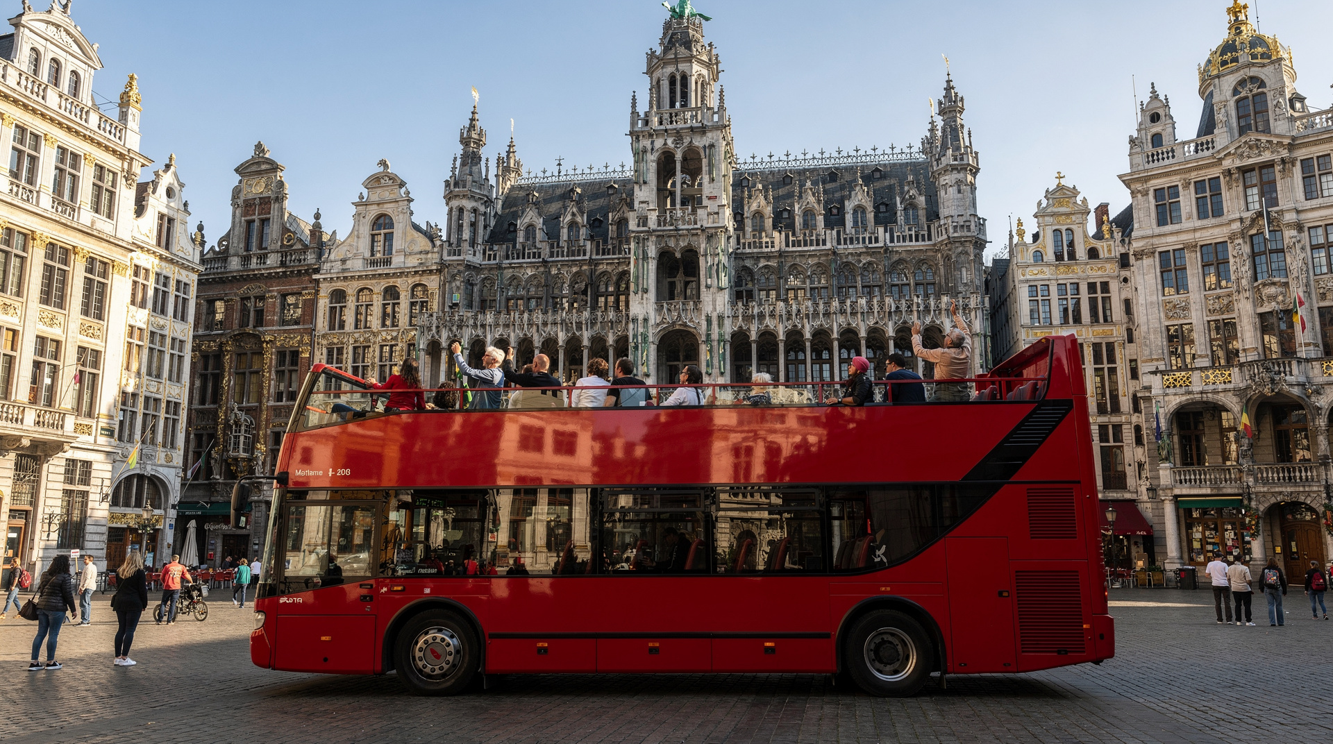 Brussels: Brussels Hop on Hop Off Bus Tour