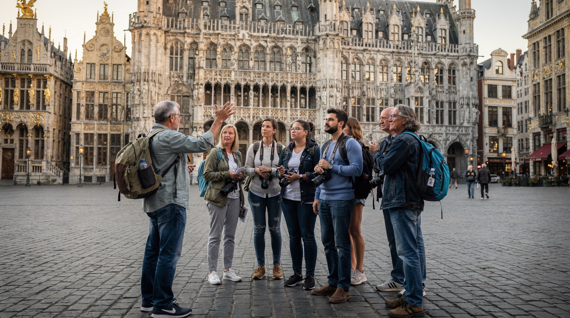 Brussels: Brussels Sightseeing Walking Tour with a Guide