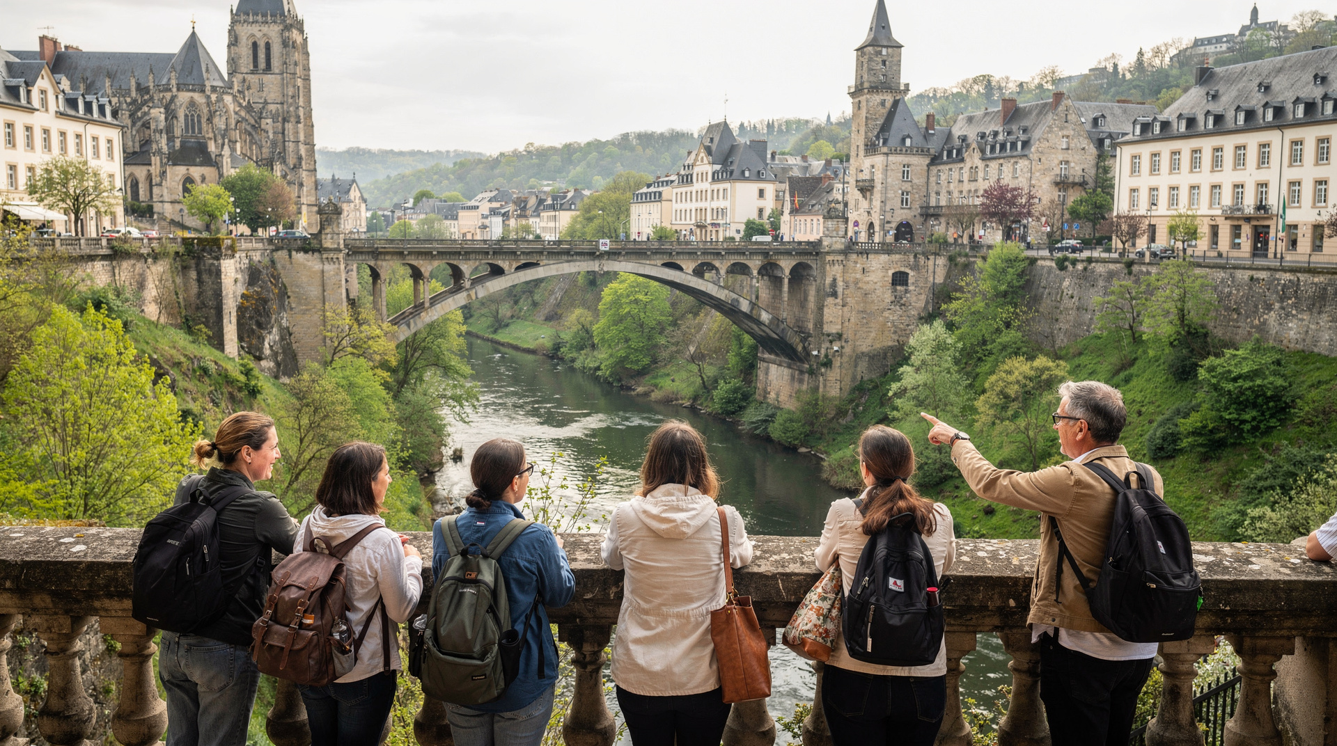 Luxembourg: From Brussels Luxembourg and Dinant Full Day Private Tour